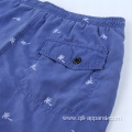 Dark Blue Swimwear Men Training Waterproof Swimming Shorts